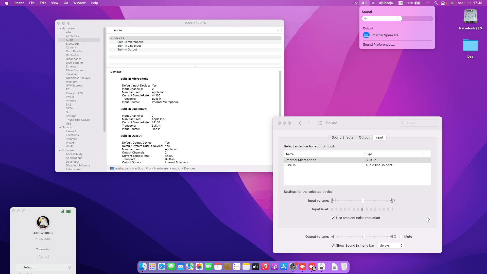 Dell Latitude 7390 8th [KabyLake R   Intel UHD 620 + I2C]   OpenCore 1
